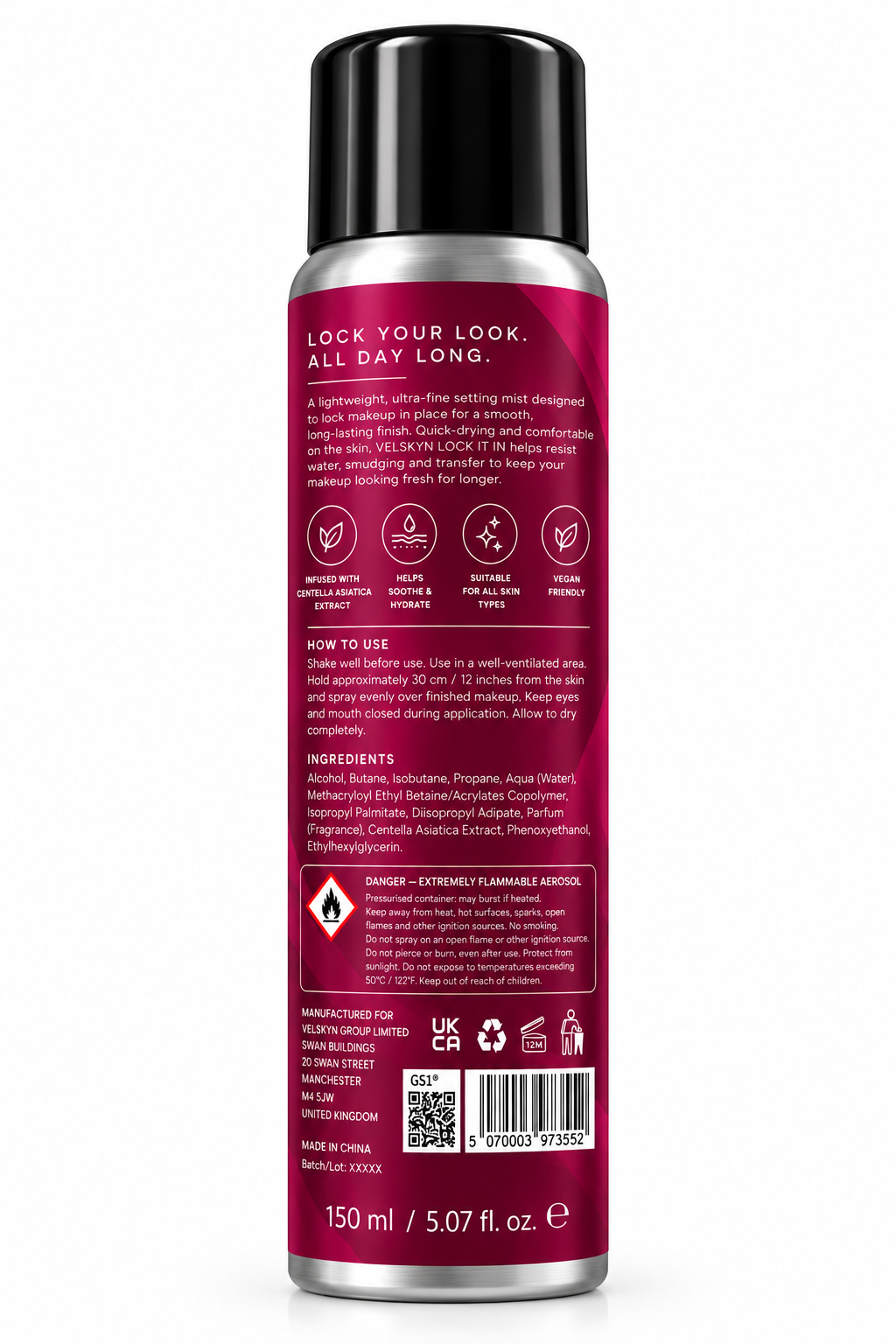 VELSKYN LOCK IT IN Makeup Setting Spray